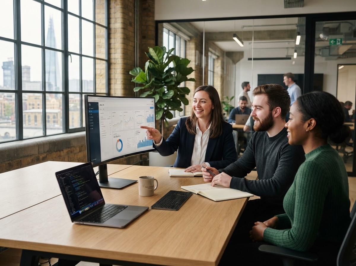 Vexorium data analysis workspace showing portfolio monitoring in practice